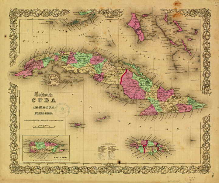 Mapa de Cuba