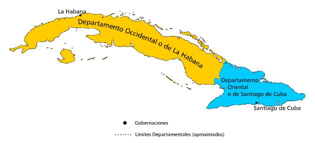 División político administrativa 1774