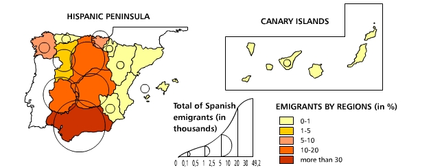 Spanish emigration to america. 1493-1600