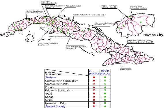 Religious celebrations of sub-saharan origin