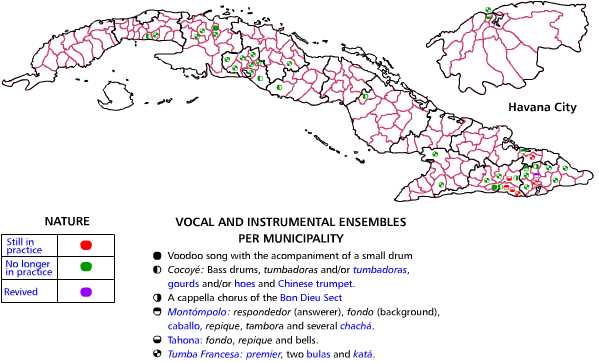 Music from haiti.  18th and 19th centuries